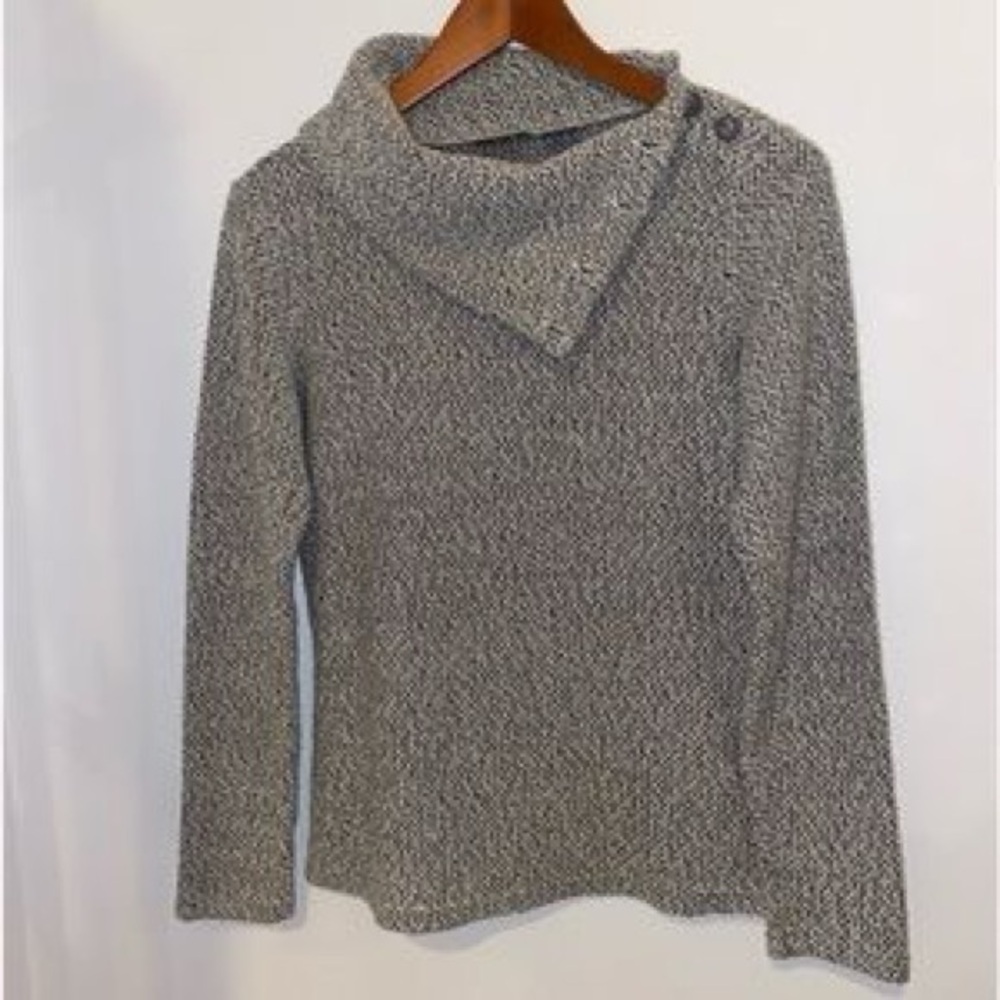 Merrell Ravion pullover gray sweater, Sz Small - Picture 2 of 13